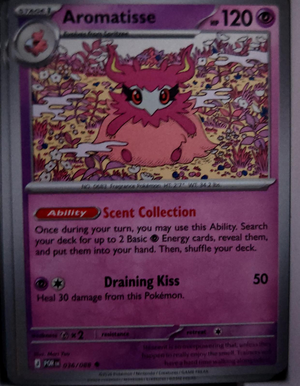 Aromatisse - 036/088 - - PERFECT ORDER - Pokemon - Uncommon | AA64-32