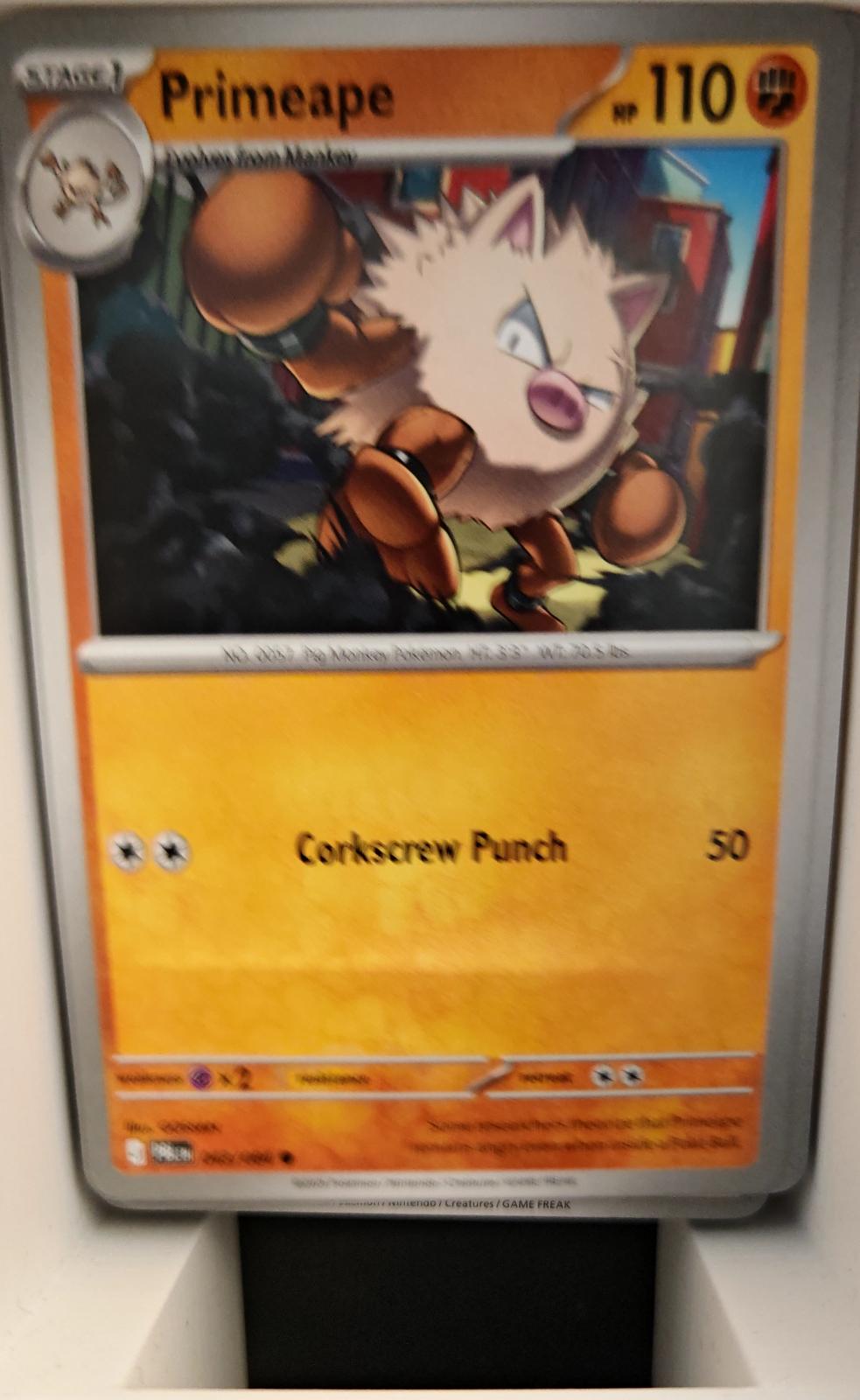 Primeape - 043/084 - - PITCH BLACK - Pokemon - Common | AA17-73