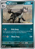 Mightyena - 106/162 - Reverse Holo - TEMPORAL FORCES - Pokemon - | AA18-72