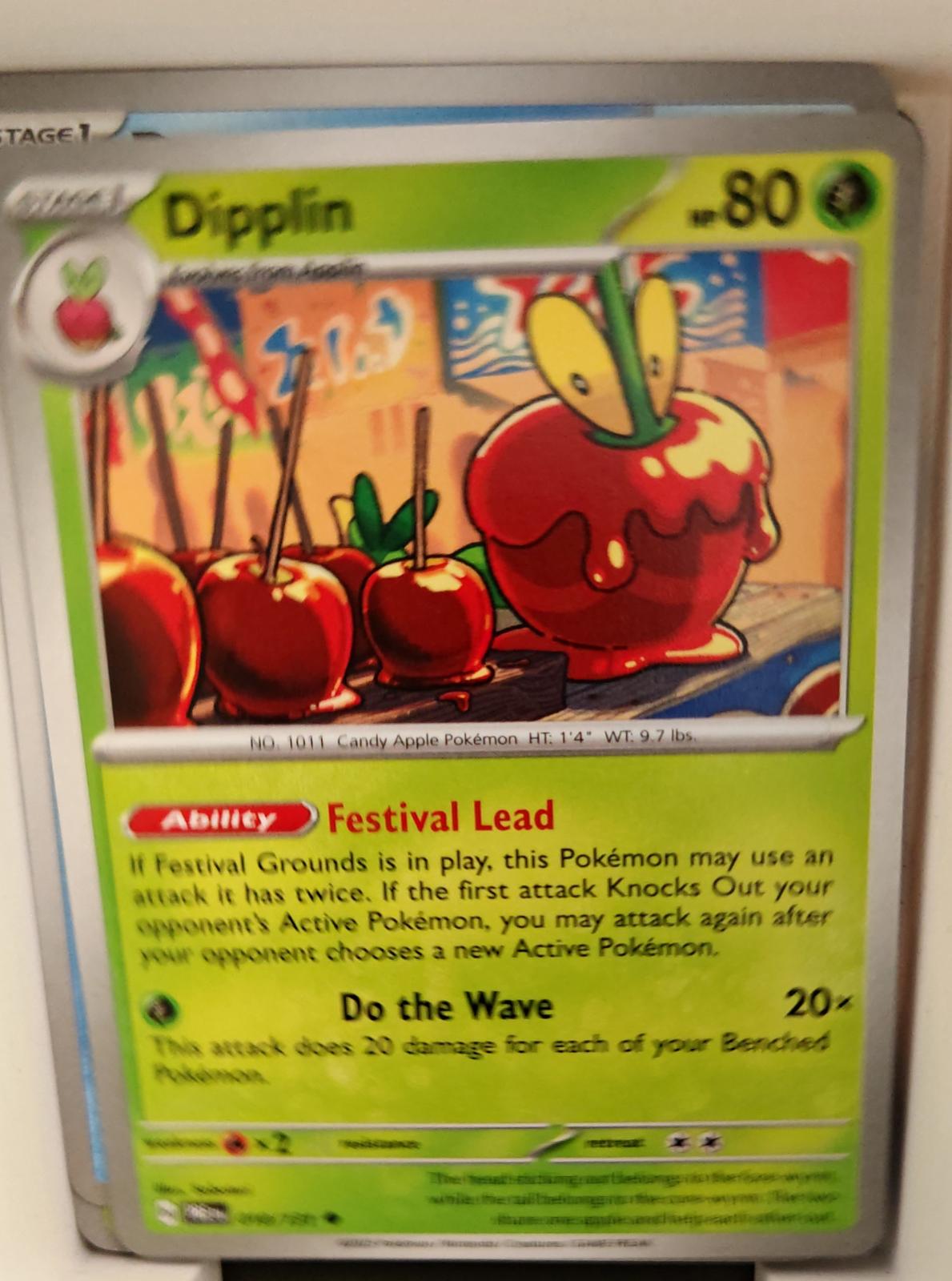 Dipplin - 010/131 - - PRISMATIC EVOLUTIONS - Pokemon - Uncommon | AA27-21