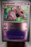 Granbull - 038/094 - Reverse Holo - PHANTASMAL FLAMES - Pokemon - | AA56-40