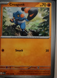 Croagunk - 078/132 - - MEGA EVOLUTION - Pokemon - Common | AA45-17