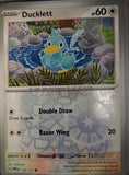 Ducklett - 139/167 - Reverse Holo - TWILIGHT MASQUERADE - Pokemon - | AA35-15