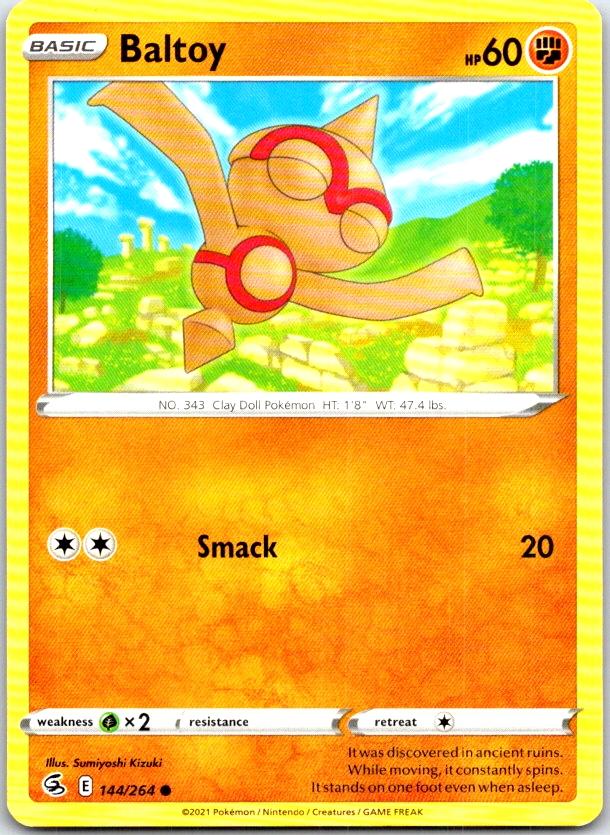 Baltoy - 144/264 - - FUSION STRIKE - Pokemon - Common | AC05-41