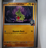 Team Rocket's Larvitar - 094/182 - - DESTINED RIVALS - Pokemon - | AA52-23