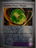 Cynthia's Power Weight - 162/182 - Reverse Holo - DESTINED RIVALS - Pokemon - | AA40-100