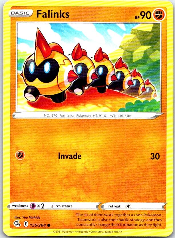 Falinks - 155/264 - - FUSION STRIKE - Pokemon - Common | AC07-6