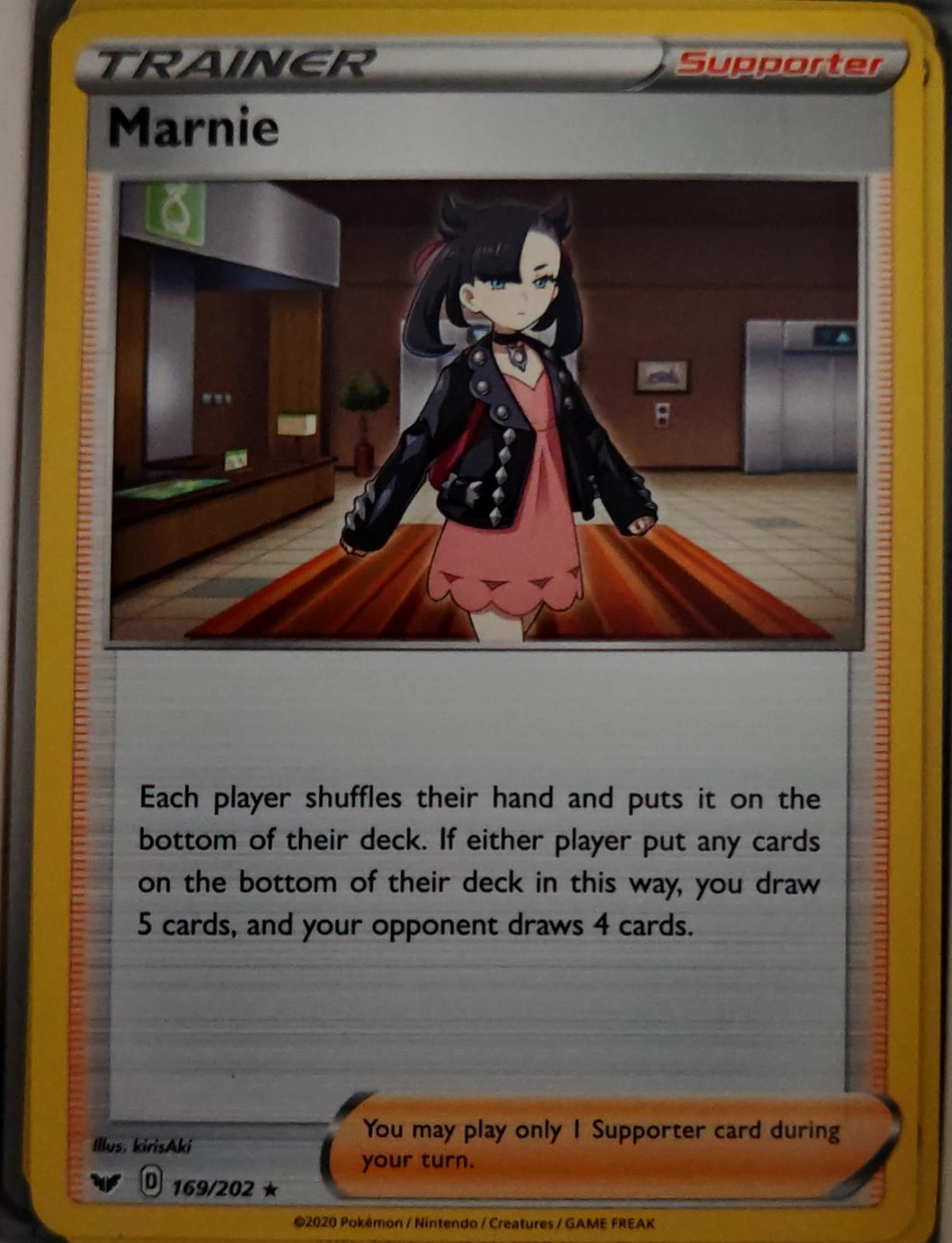 Marnie - 169/202 - - DECK EXCLUSIVES - Pokemon - Rare | AA40-62