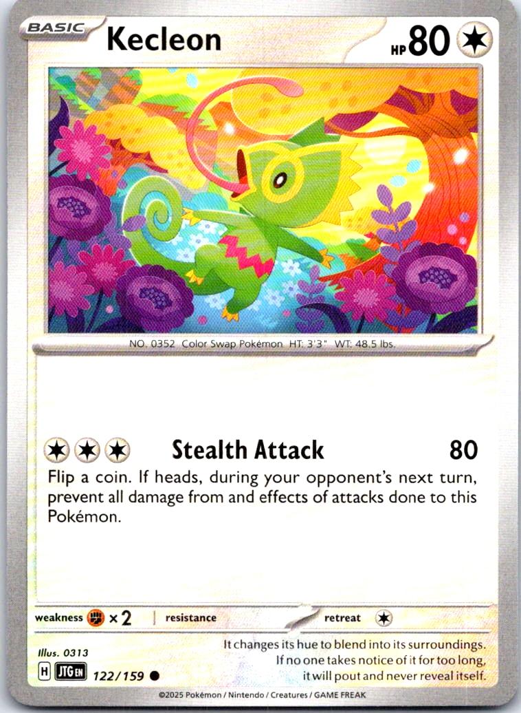 Kecleon - 122/159 - - JOURNEY TOGETHER - Pokemon - Common | AB59-13