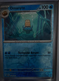 Omanyte - 138/165 - Reverse Holo - 151 - Pokemon - Uncommon | AA62-11