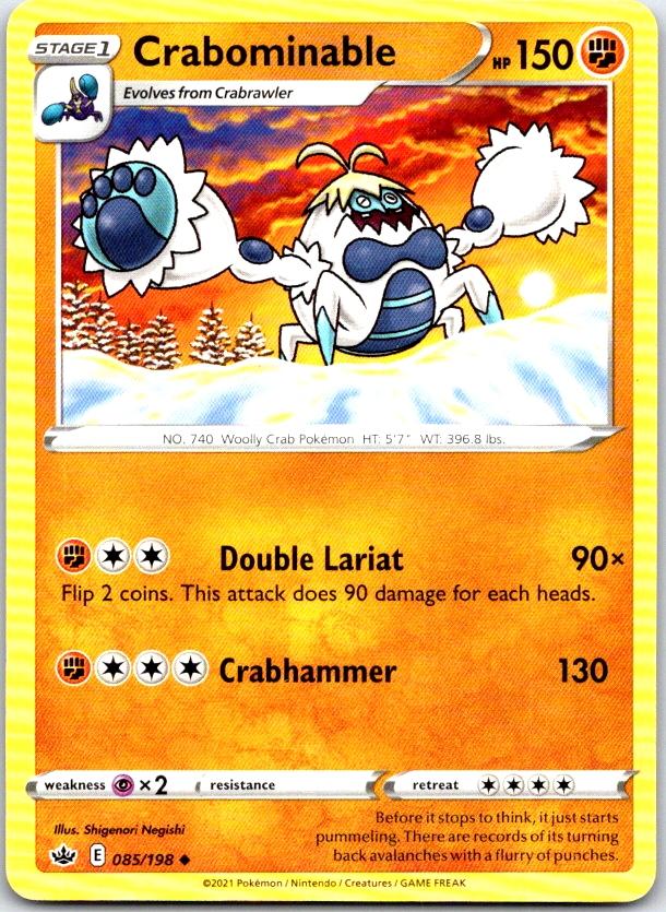 Crabominable - 085/198 - - CHILLING REIGN - Pokemon - Uncommon | AC17-24