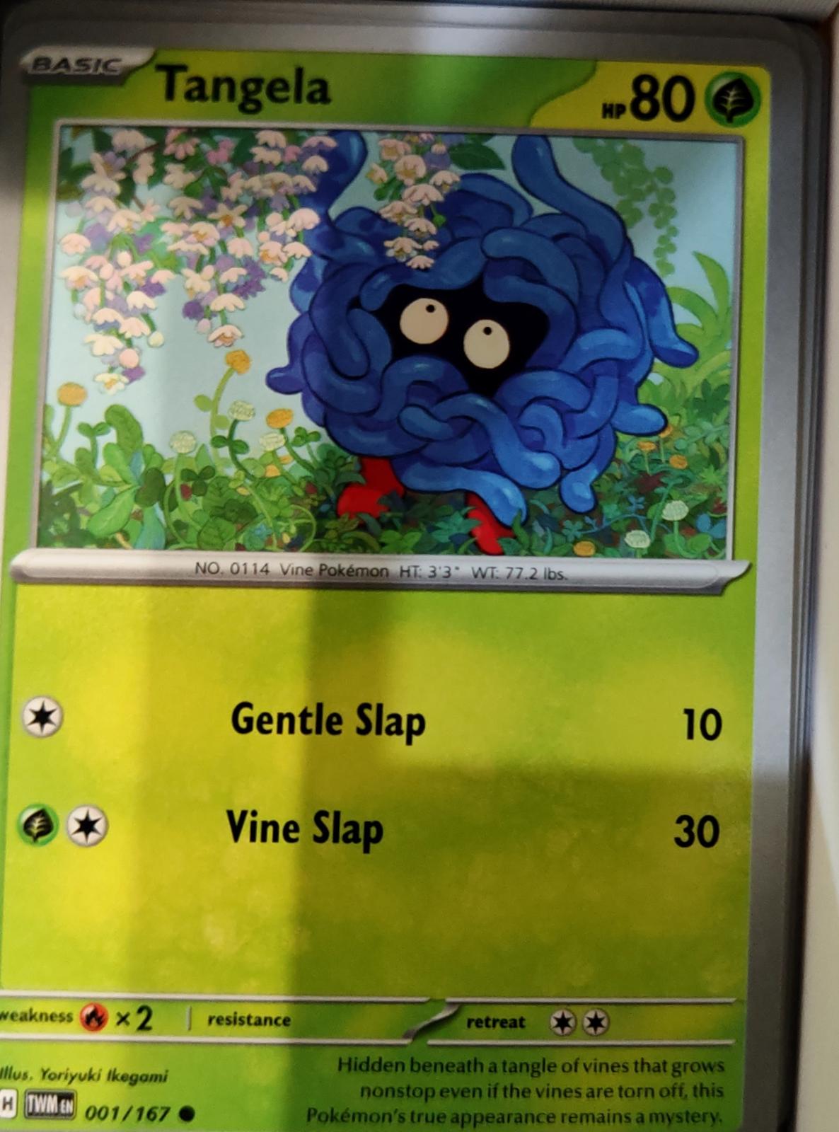Tangela - 001/167 - - TWILIGHT MASQUERADE - Pokemon - Common | AA76-24