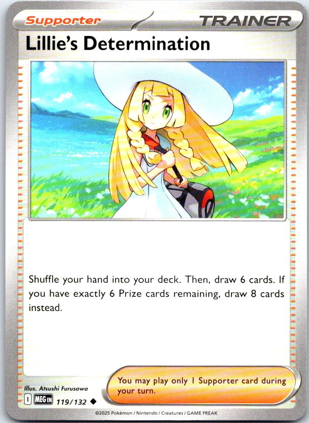 Lillie's Determination - 119/132 - - MEGA EVOLUTION - Pokemon - | AC20-11