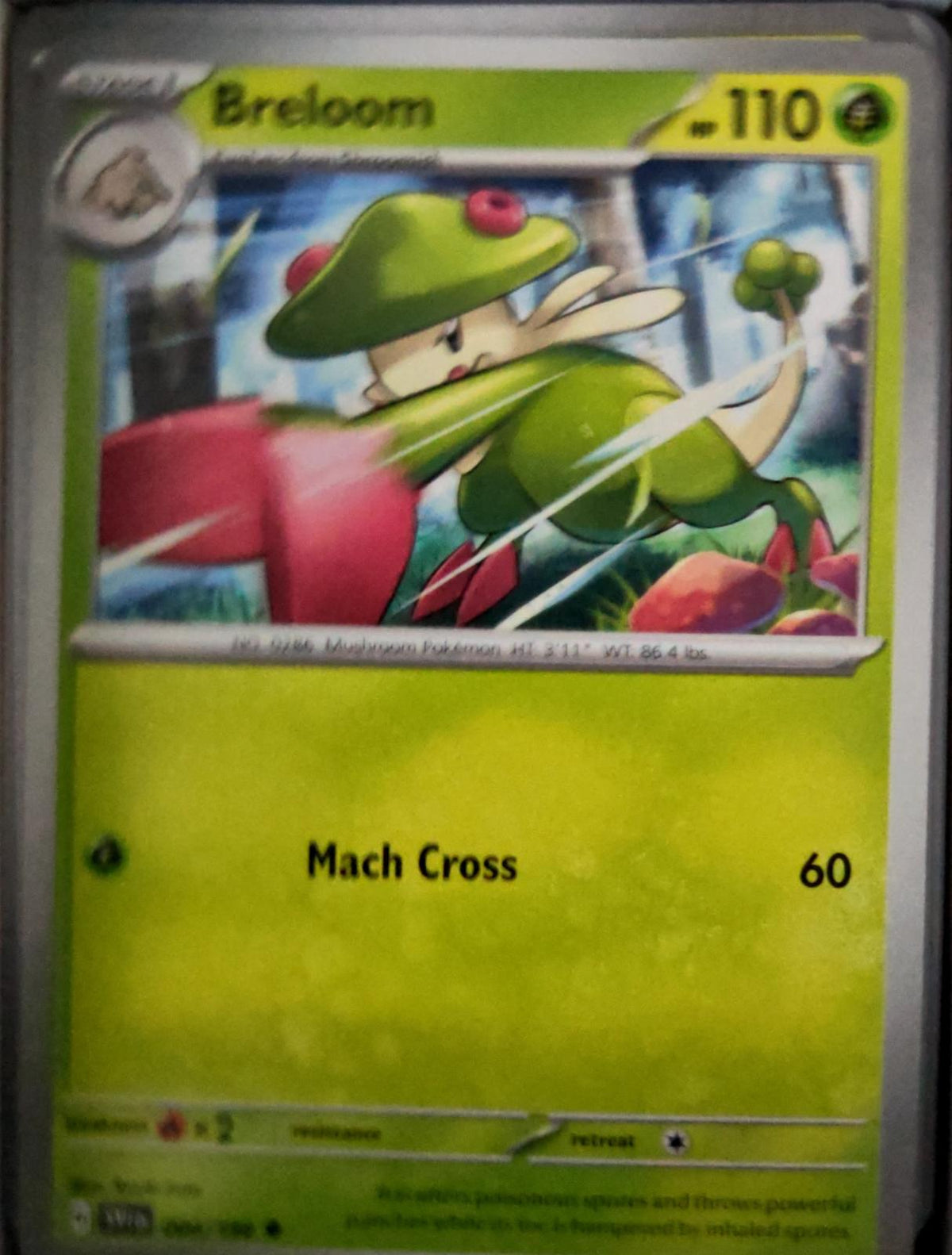 Breloom - 004/198 - - SCARLET & VIOLET - Pokemon - Uncommon | AA48-111