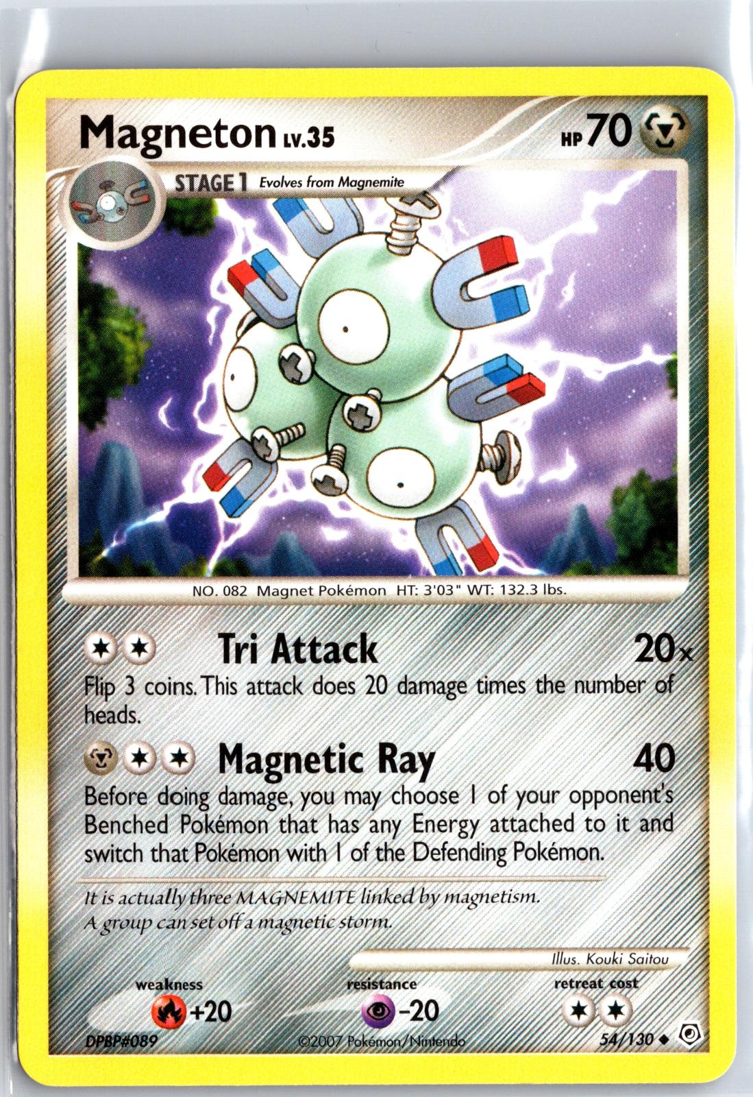 Magneton - 54/130 - - DIAMOND & PEARL - Pokemon - Uncommon | AB05-22