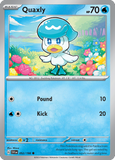 Quaxly - 052/198 - - SCARLET & VIOLET - Pokemon - Common | AA48-30