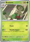 Breloom - 007/162 - Reverse Holo - TEMPORAL FORCES - Pokemon - Common | AA24-42