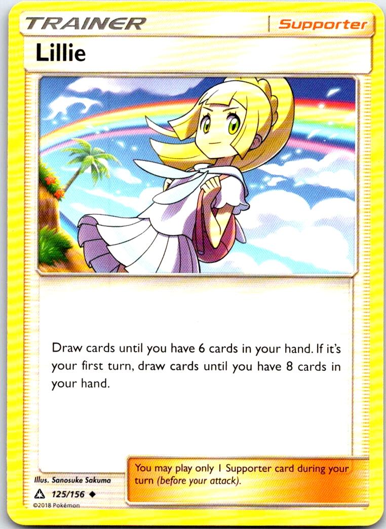 Lillie - 125/156 - - ULTRA PRISM - Pokemon - Uncommon | AB41-25