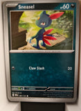 Sneasel - 061/131 - - PRISMATIC EVOLUTIONS - Pokemon - Common | AA27-46