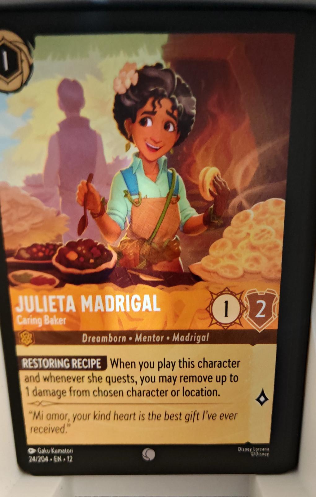 Julieta Madrigal - Caring Baker - 24/204 - - WILDS UNKNOWN - Lorcana - | LAA02-36