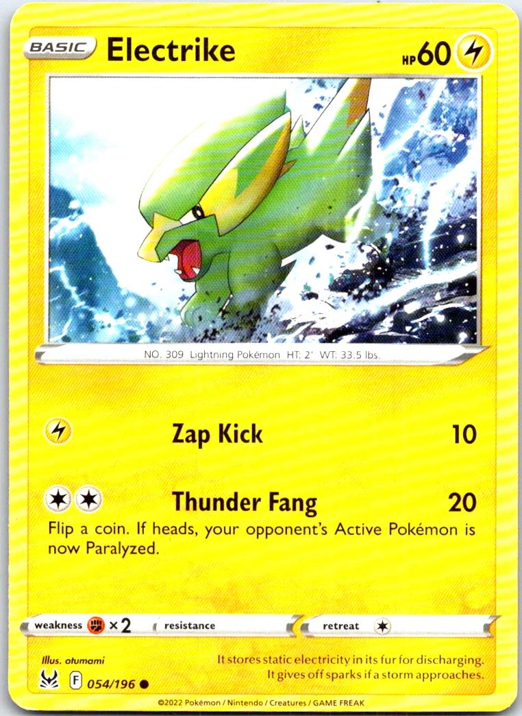 Electrike - 054/196 - - LOST ORIGIN - Pokemon - Common | AB53-14