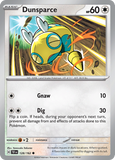 Dunsparce - 128/162 - - TEMPORAL FORCES - Pokemon - Common | AA24-62
