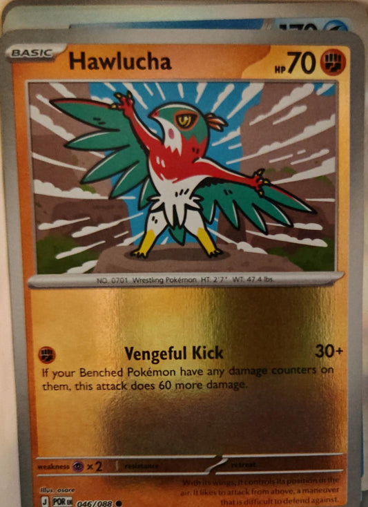 Hawlucha - 046/088 - Reverse Holo - PERFECT ORDER - Pokemon - Common | AA01-36