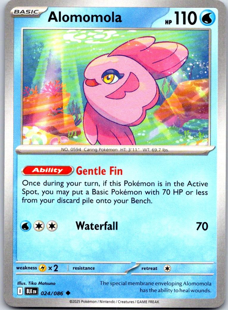 Alomomola - 024/086 - - BLACK BOLT - Pokemon - Uncommon | AA107-40