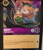 Happy - Joyful Adventurer - 43/204 - - WILDS UNKNOWN - Lorcana - | LAA03-33