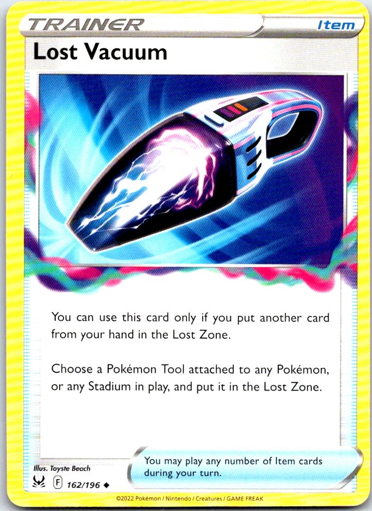 Lost Vacuum - 162/196 - - LOST ORIGIN - Pokemon - Uncommon | AB25-48