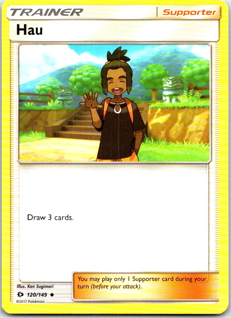 Hau - 120/149 - - SM BASE SET - Pokemon - Uncommon | AB63-46