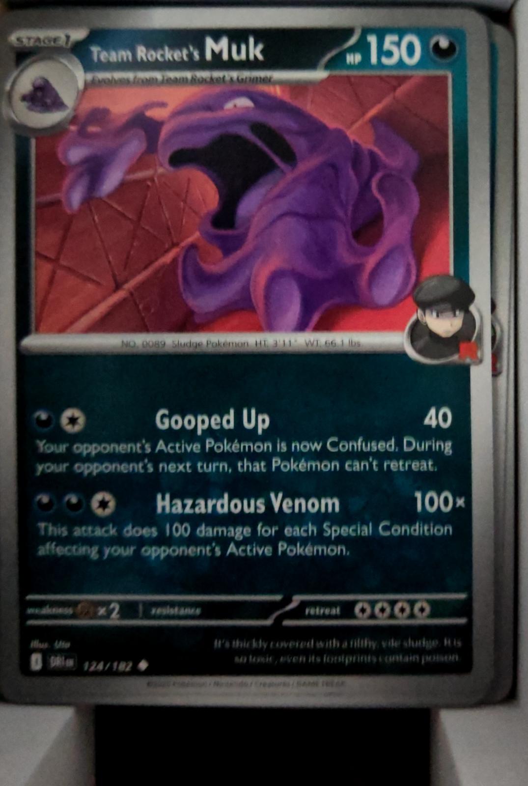 Team Rocket's Muk - 124/182 - - DESTINED RIVALS - Pokemon - Uncommon | AA52-39