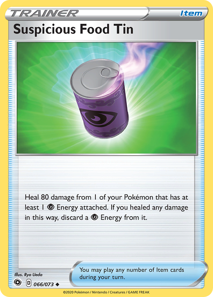 Suspicious Food Tin - 066/073 - - CHAMPION'S PATH - Pokemon - | AA118-20