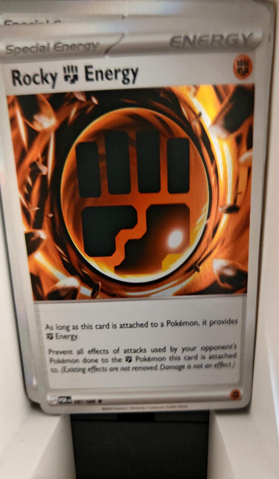 Rocky Fighting Energy - 087/088 - Holo - PERFECT ORDER - Pokemon - | AA25-34