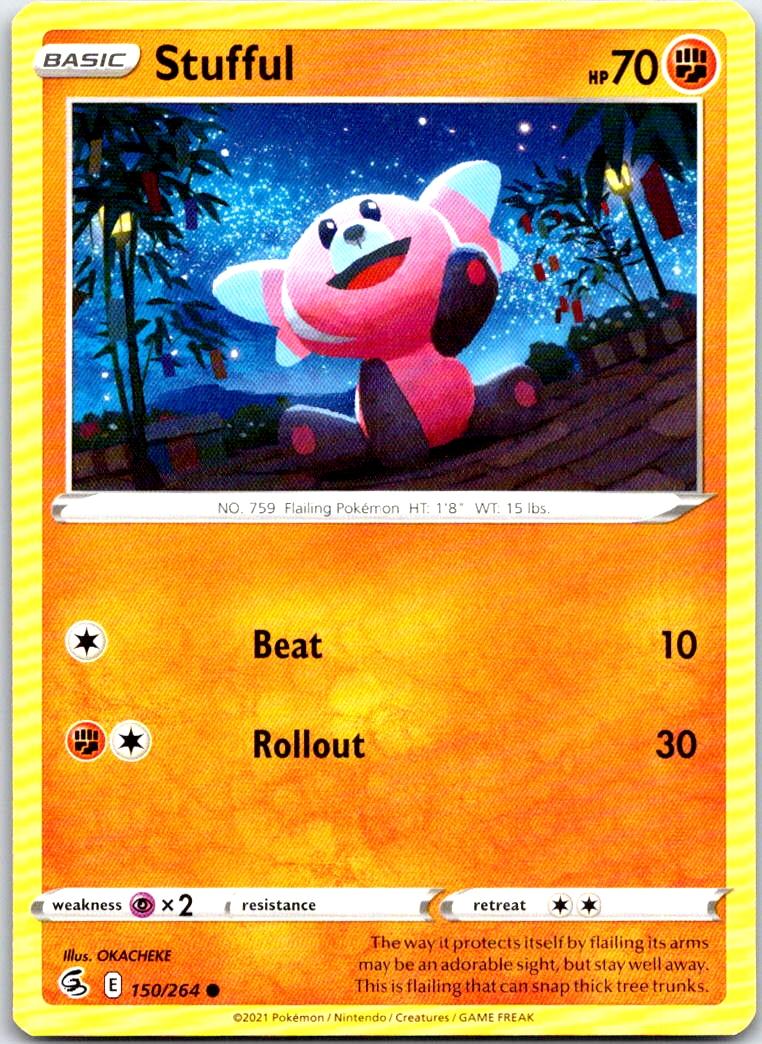 Stufful - 150/264 - - FUSION STRIKE - Pokemon - Common | AB34-21