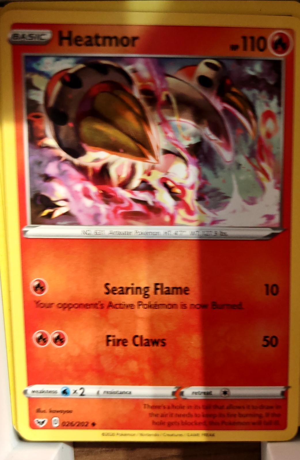 Heatmor - 026/202 - - SWORD & SHIELD - Pokemon - Uncommon | AA67-42