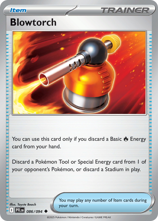 Blowtorch - 086/094 - - PHANTASMAL FLAMES - Pokemon - Uncommon | AA29-20