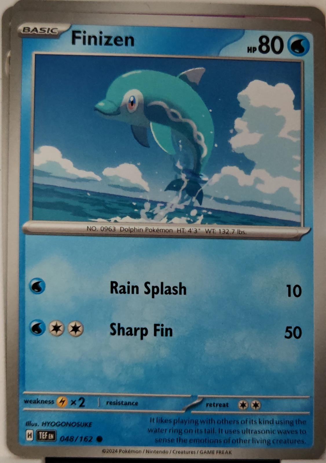 Finizen - 048/162 - - TEMPORAL FORCES - Pokemon - Common | AA23-2