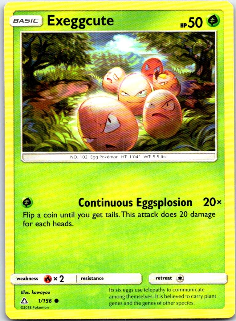 Exeggcute - 1/156 - - ULTRA PRISM - Pokemon - Common | AB64-27