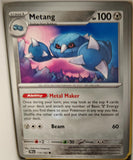 Metang - 114/162 - - TEMPORAL FORCES - Pokemon - Common | AA21-64