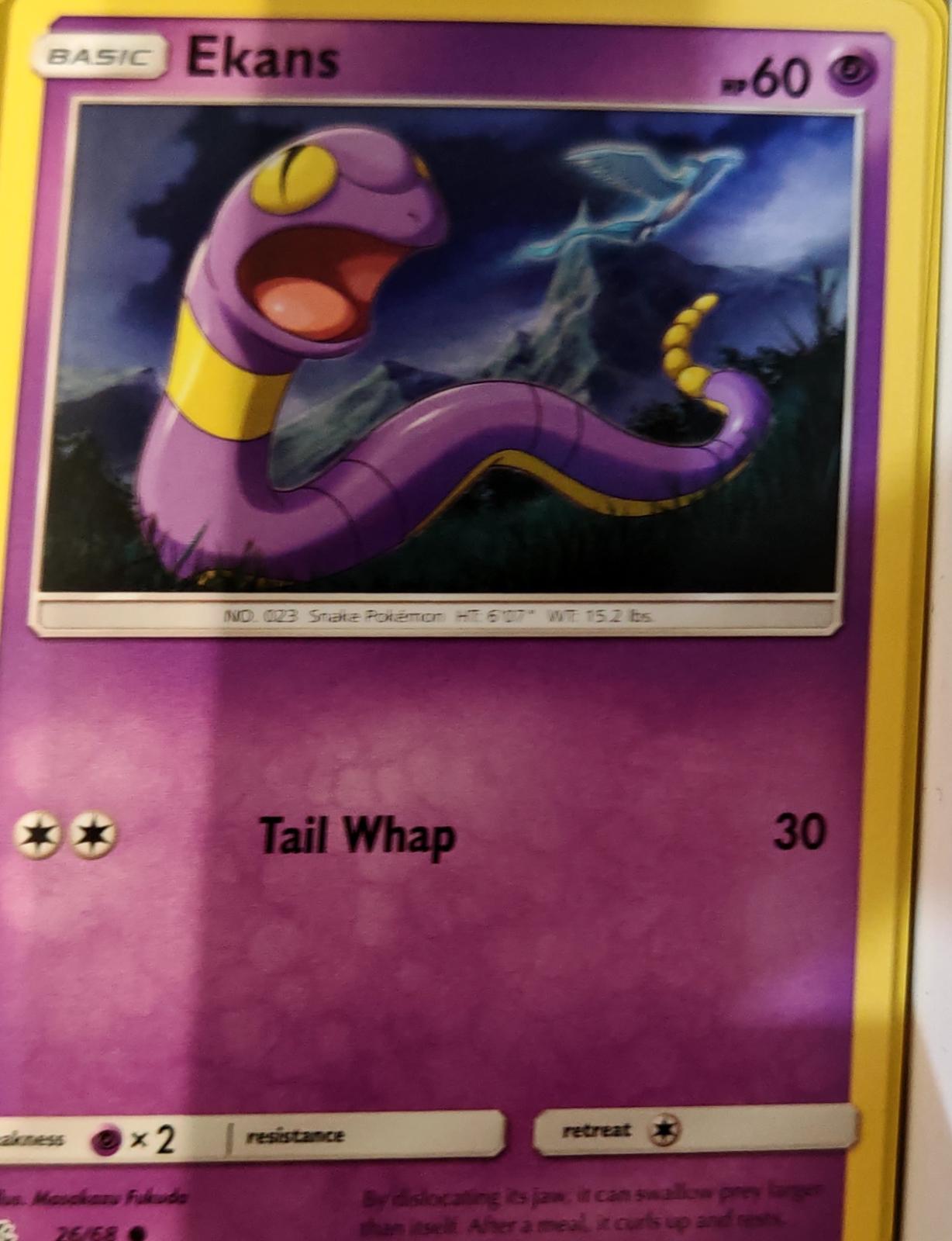 Ekans - 26/68 - - HIDDEN FATES - Pokemon - Common | AA68-20