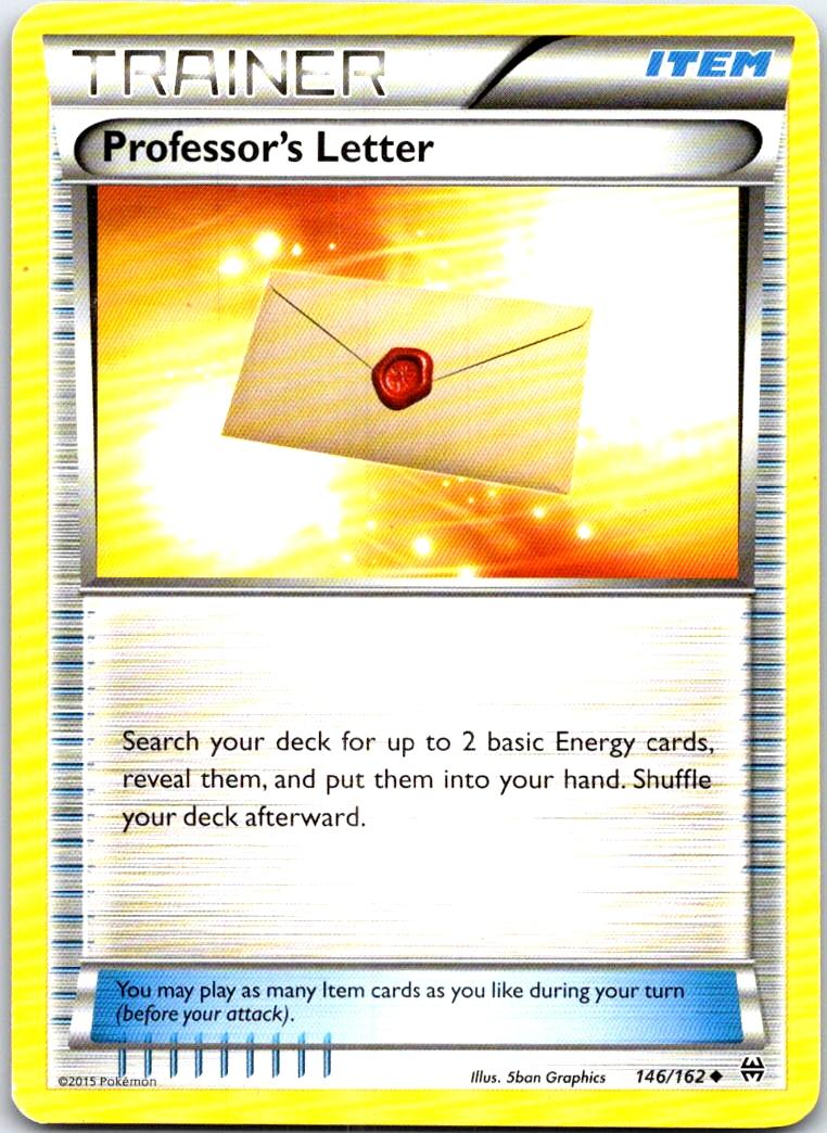 Professor's Letter - 146/162 - - BREAKTHROUGH - Pokemon - Uncommon | AB63-10