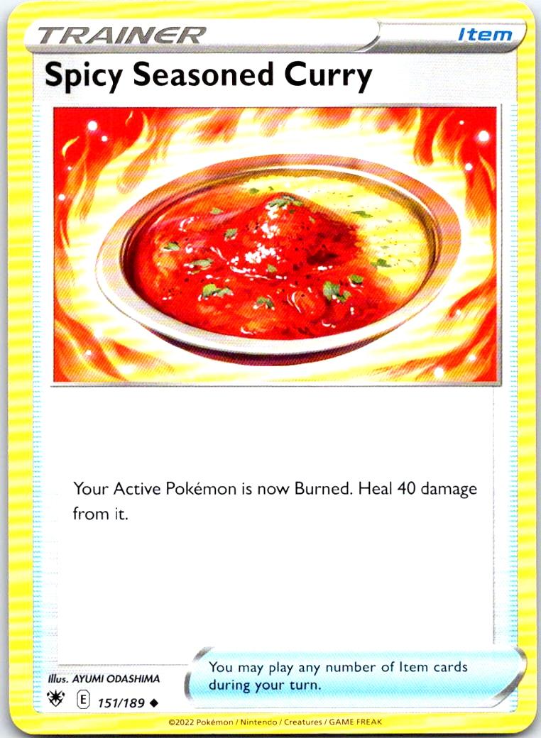 Spicy Seasoned Curry - 151/189 - - ASTRAL RADIANCE - Pokemon - Uncommon | AB16-7