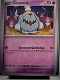 Greavard - 042/091 - - PALDEAN FATES - Pokemon - Common | AA48-131