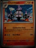 Chandelure - 038/197 - - OBSIDIAN FLAMES - Pokemon - Uncommon | AA50-46