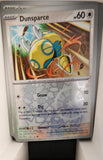 Dunsparce - 128/162 - Reverse Holo - TEMPORAL FORCES - Pokemon - | AA24-52