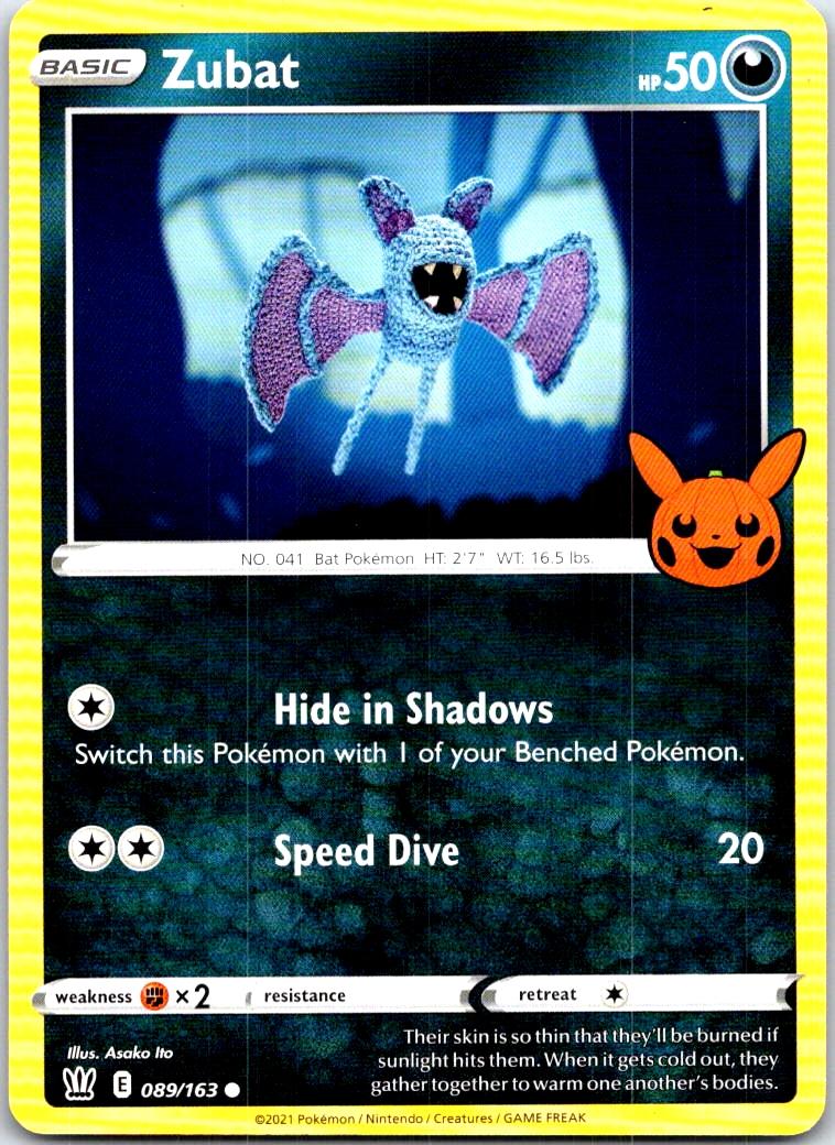 Zubat - 089/163 - - TRICK OR TRADE BOOSTER - Pokemon - Promo | AB88-35