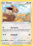 Eevee - 125/203 - - EVOLVING SKIES - Pokemon - Common | AA03-71