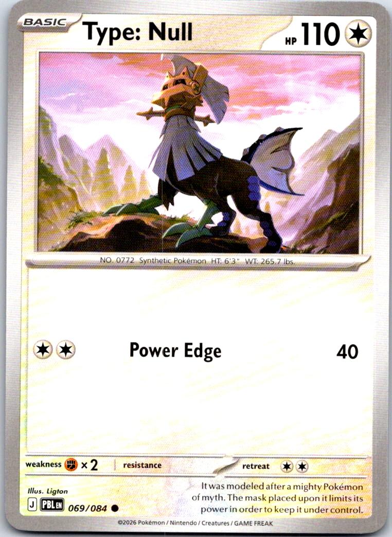 Type: Null - 069/084 - - PITCH BLACK - Pokemon - Common | AA110-17