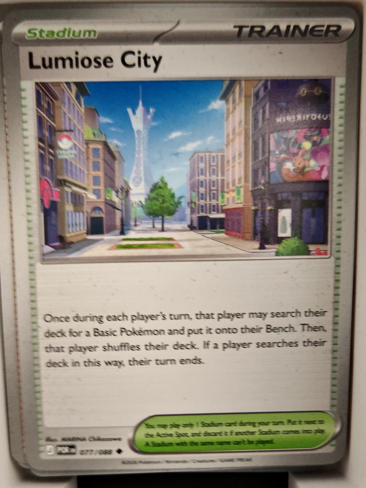 Lumiose City - 077/088 - - PERFECT ORDER - Pokemon - Uncommon | AA15-38